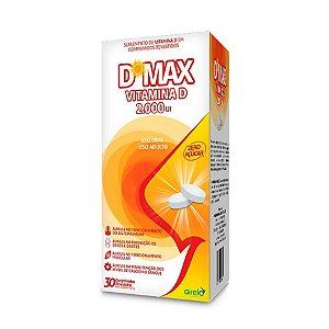 Dmax Vitamina D 2000Ui C/30 Comprimidos