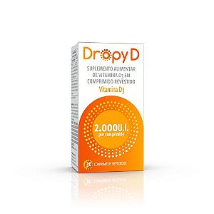 Dropy D Vitamina D 2.000 Ui 30 Comprimidos