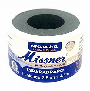 Esparadrapo Imp Branco 1,902 Cm X 4,905 M Missner