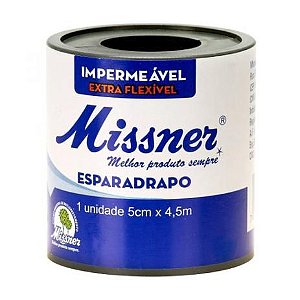 Esparadrapo Imp Branco 5 Cm X 4,905 M Missner