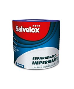 Esparadrapo Salvelox Impermeável Branco 5Cm X 4,5M