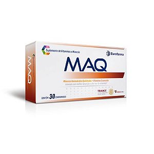 Maq 30 Comprimidos Vitamina C + Acido Folico + Cianobalamina