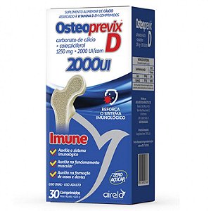 Osteoprevix D 2000Ui 30 Capsulas Calcio + Vitamina D Airela