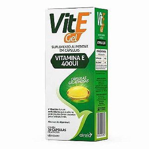 Vitamina E 30 Capsulas 400 Mg Airela
