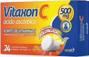 Vitaxon Vitamina C 24 Capsulas 500 Mg Airela