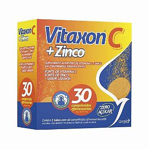 Vitaxon C Ação Prolongada Vitamina C + Zinco 30 Capsula Airela