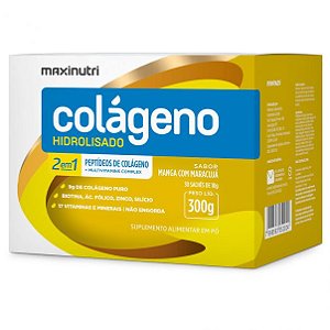 Colageno Hidrolisado Verisol 2Em1 Manga+Magacujá 30Scx10G Maxinutri