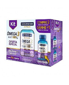 Kit Omega 3 1000Mg 300 Capsulas Catarinense