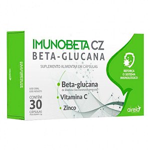 Vitamina C + Zinco + Beta-Glucana Imunobeta Cz 30 Cápsulas