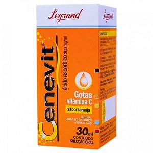Cenevit Vitamina C 200Mg/Ml Gotas 30Ml Caps Legrand