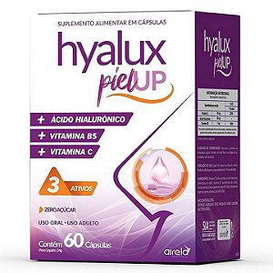 Hyalux Piel Up Vitamina C + Ac Hialurônico C/60 Cápsulas Airela