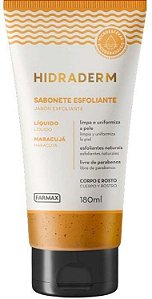 Sabonete Liquido Esfoliante Maracuja Hidraderm 180Ml Farmax