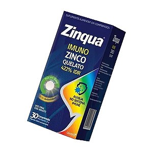 Zinqua Imuno + Zinco 30 Capsulas Airela