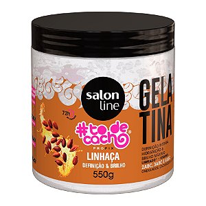 Gelatina Salon Line To De Cachos Linhaça 550G