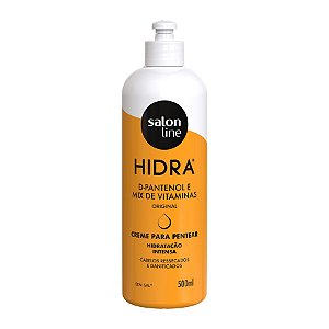 Creme para Pentear Hidra Hidratação Intensa 500Ml - Salon Line