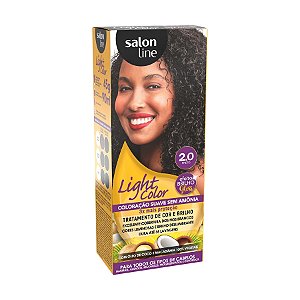Coloração Salon Line Light Color Profissional 2.0 Preto