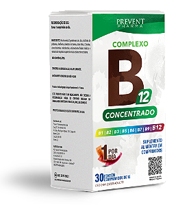Complexo B12 30 Caps Prevent Pharma