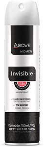 Desodorante Aerossol Invisible Women 150ml - Above