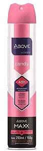 Desodorante Aerossol Maxx Candy 250ml - Above