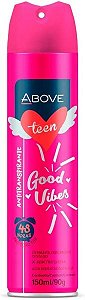 Desodorante Aerossol Teen Good Vibes 150ml Above
