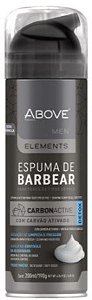 Espuma de Barbear Elements Carbon Active 200ml - Above
