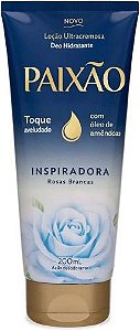 Loção Hidratante Ultracremosa Paixão Inspiradora Rosas Brancas ação desodorante 200ml