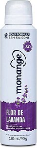 Desodorante Aerossol Antitranspirante Feminino Monange Flor de Lavanda 150ml