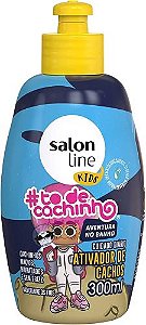 Ativador de Cachos #todecachinho Kids Aventura no Banho 300ml Salon Line