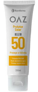 Protetor Solar OAZ 50 FPS Creme - 200 ml