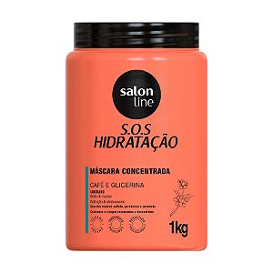 Máscara S.O.S Hidratação Café e Glicerina Salon Line 1kg