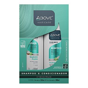 Kit Shampoo 325ml + Condicionador 200ml Reconstrução- Above
