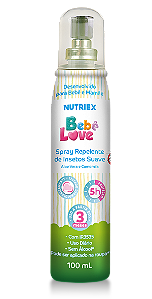 Spray Repelente De Insetos Suave Bebê Love 100ml- Nutriex