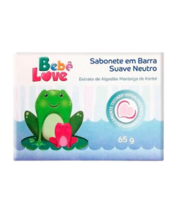 Sabonete Em Barra Suave Neutro Bebê Love 65g- Nutriex