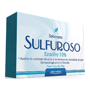 Sabonete Enxofre 10% Sulfuroso 90g - Arte Nativa