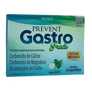 Gastro Fresh Pastilhas de Menta Prevent Pharma c/ 24un