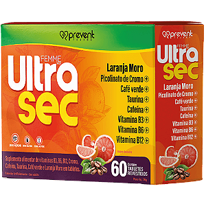 UltraSec Laranja Moro 30 Capsulas Prevent Pharma