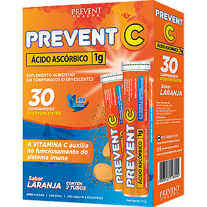 Prevent C Efervecente 1G 30 Comprimidos - Prevent Pharma