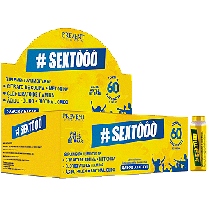 Sextôôô Abacaxi 60 Flaconetes - Prevent Pharma