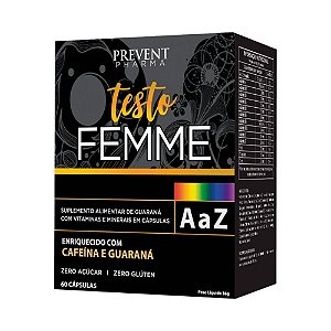Testo Femme Multivitaminico A/Z c/60Cáps Prevent Pharma