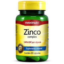 Zinco Complex 100% Idr 60 Cápsulas - Maxinutri