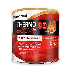 Thermo Active Termogênico Frutas Cítricas 250G - Maxinutri