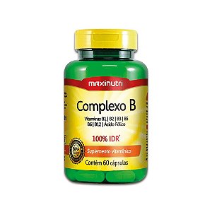 Complexo B 100% Idr 60 Cápsulas 470Mg Maxinutri