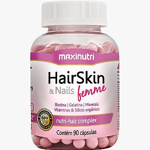 HairSkin & Nails Femme 90 Cápsulas Maxinutri