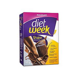 Diet Week Shake 360g Mousse de Chocolate - Maxinutri
