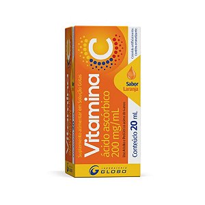 Vitamina C 200Mg Frasco C/ 20Ml - Globo