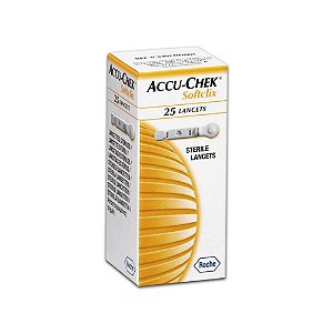 Lancetas Accu-Chek Softclix 25 Unidades - Roche
