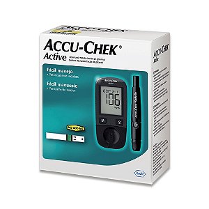 Kit Monitor Accu-Chek Active Controle De Glicemia - Roche