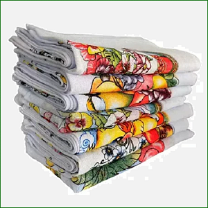 PANOS DE MÃO LOUÇA P/ COZINHA MODELO MASTER CHEFF 41X68CM | ESTAMPAS VARIADAS