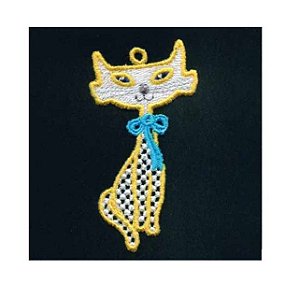 Matriz Bordado Chaveiro Gatinhos Lindos