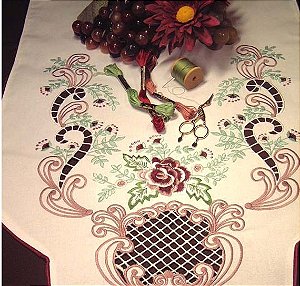 Matriz Bordado Caminho Vinho